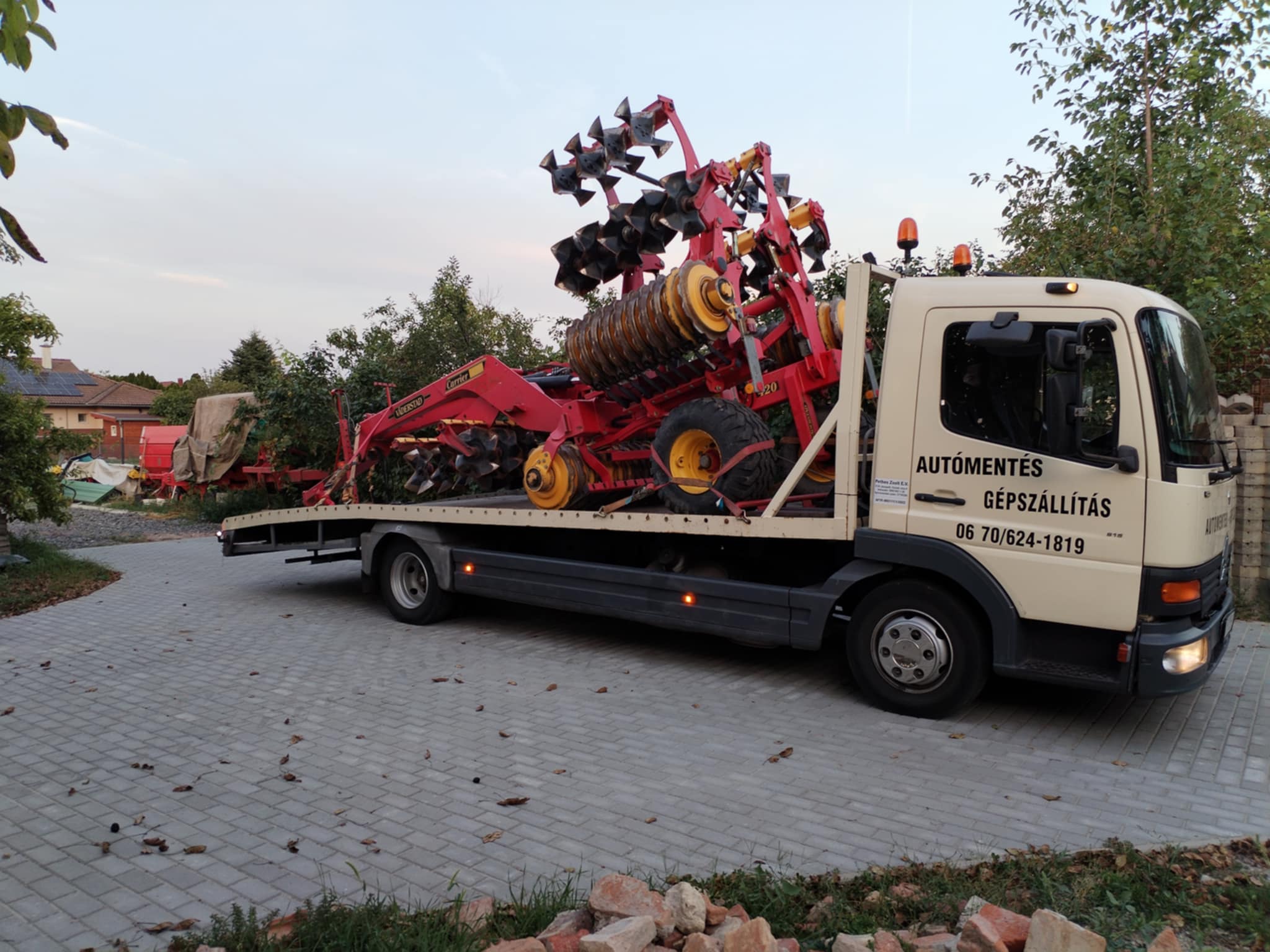 Mezőgazdasági gépszállítás 2