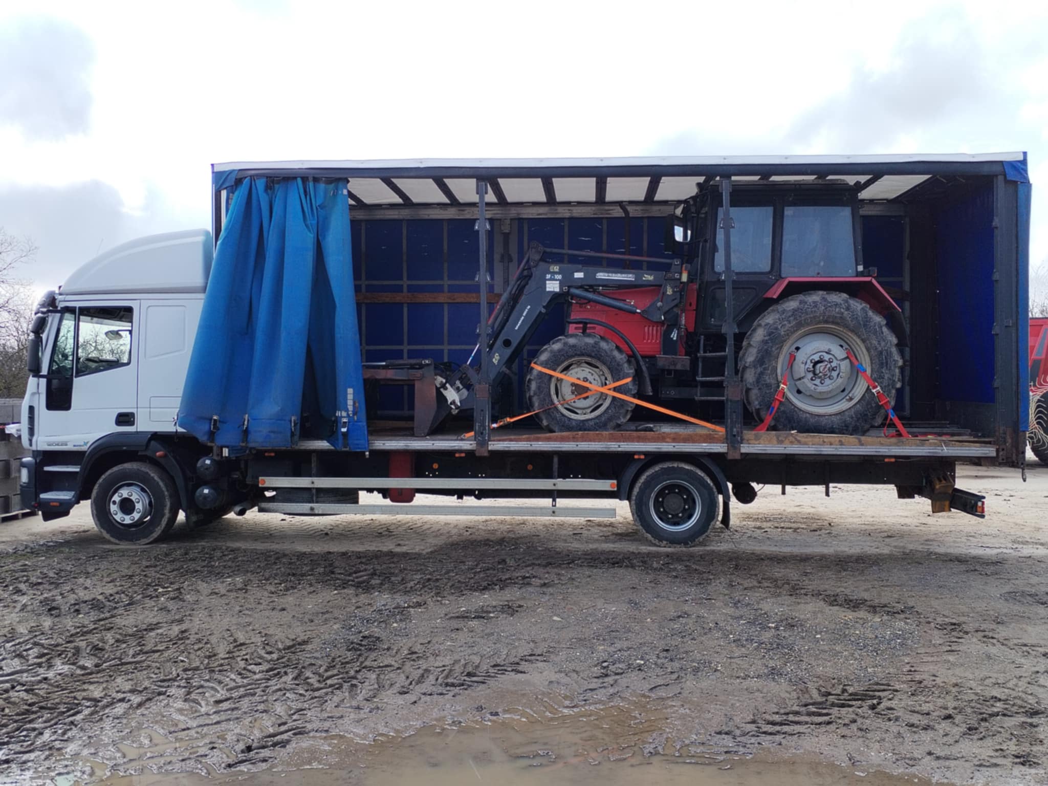 Mezőgazdasági gépszállítás 1